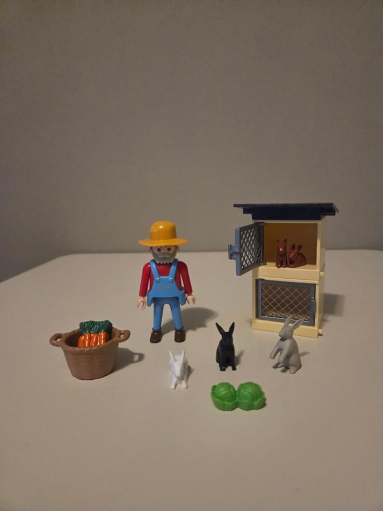Playmobil 4491 konijnenhok, Ophalen of Verzenden, Zo goed als nieuw, Complete set