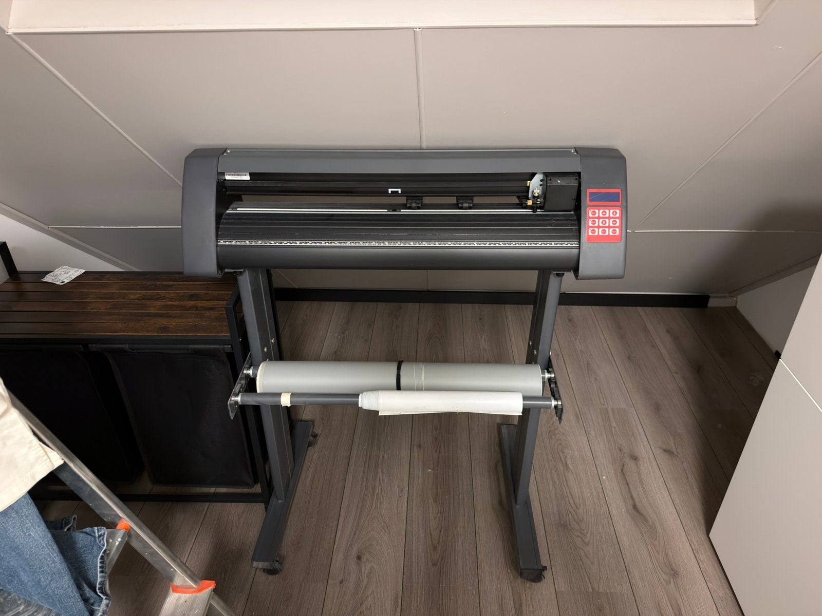 Plotter PixMax 720 mm + Hitte pers PixMax, Ophalen, Gebruikt