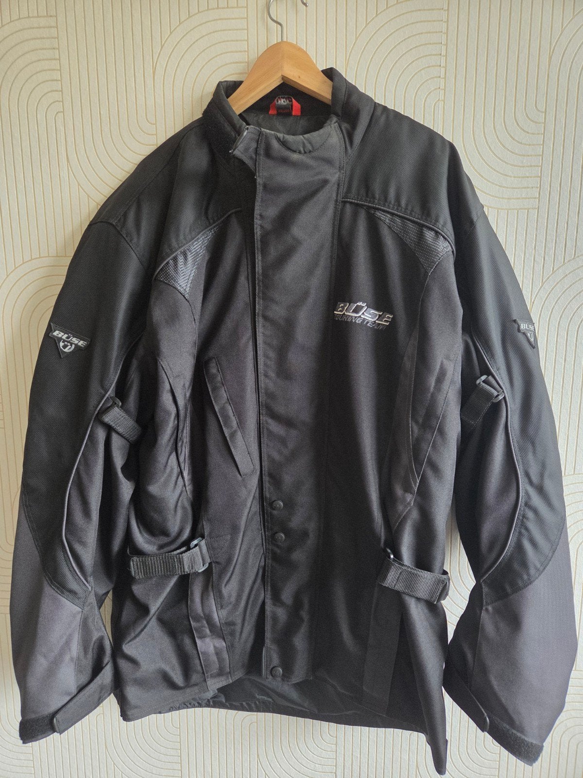 Büse Touring Team Motorjas 4XL/60 Zwart, Motoren, Auf dem Knapp 40, 59387 Ascheberg, Duitsland, Büse, Info@buese.com, Tweedehands