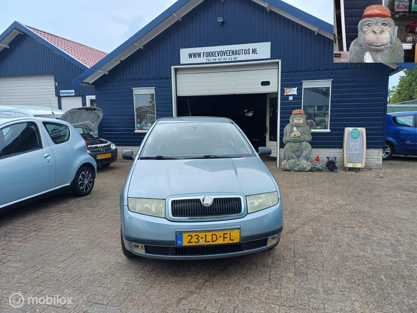 Skoda Fabia Combi 1.4 Ambiente, Auto's, Voorwielaandrijving, Gebruikt, 4 cilinders, Origineel Nederlands