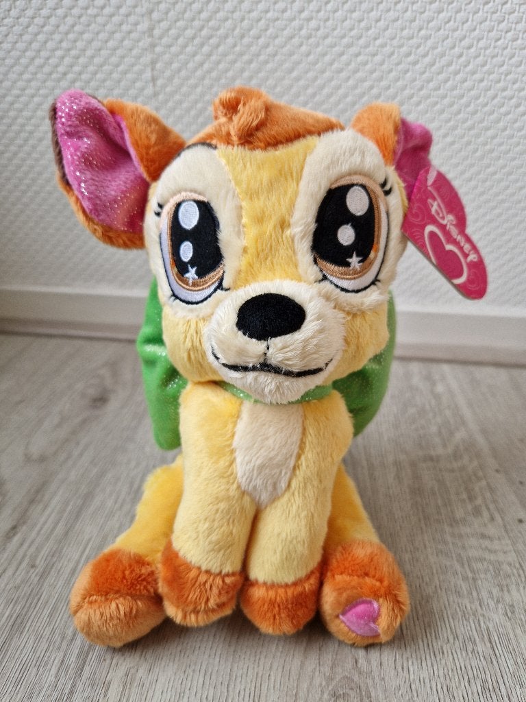 Disney Glamour Pets Bambi knuffel, Disney, Disney, Overige typen, Nieuw