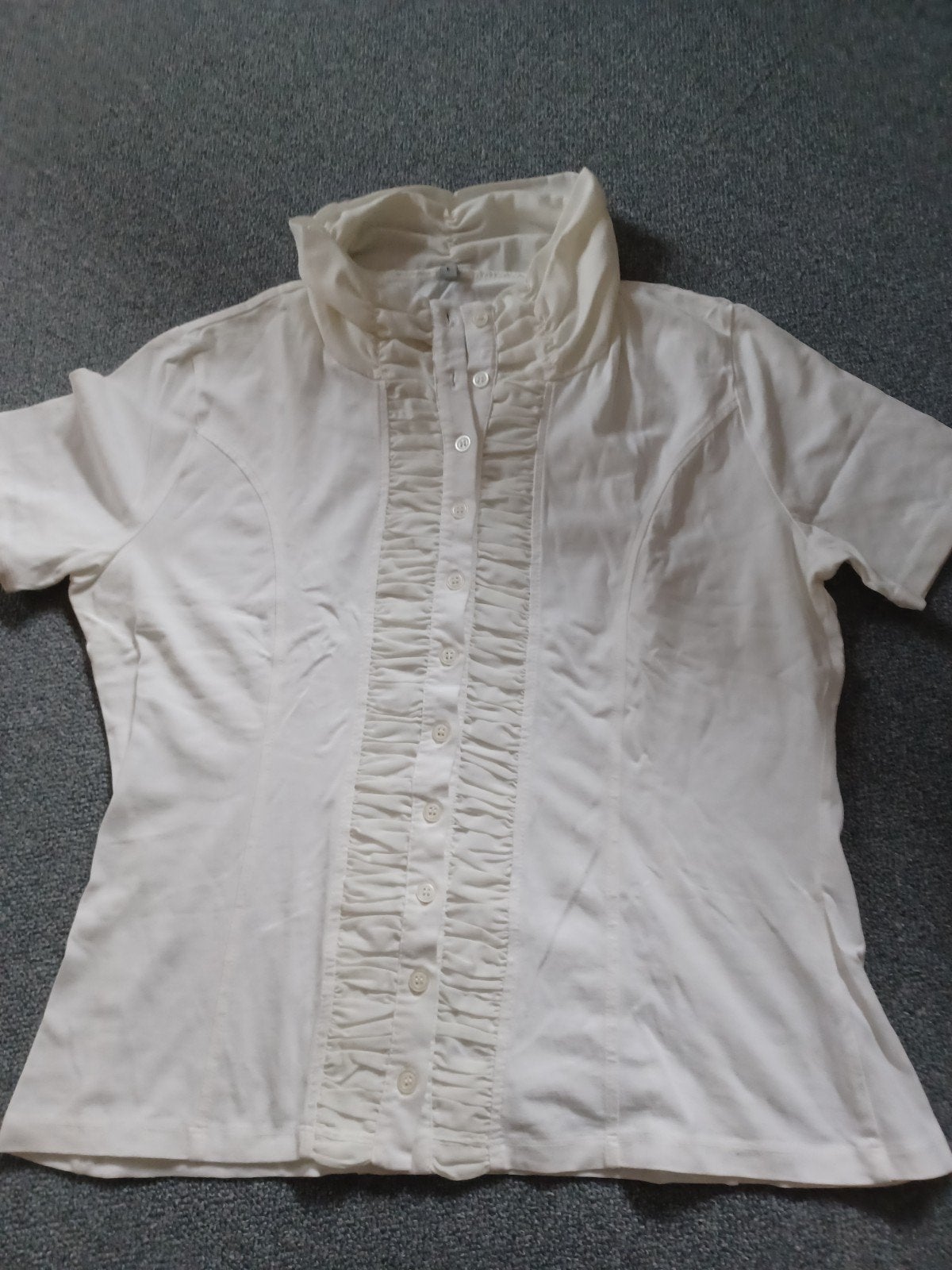 Ecru kleur blouse mt L Avendonck, Kleding | Dames, Avendonck, Beige, Maat 42/44 (L), Ophalen of Verzenden