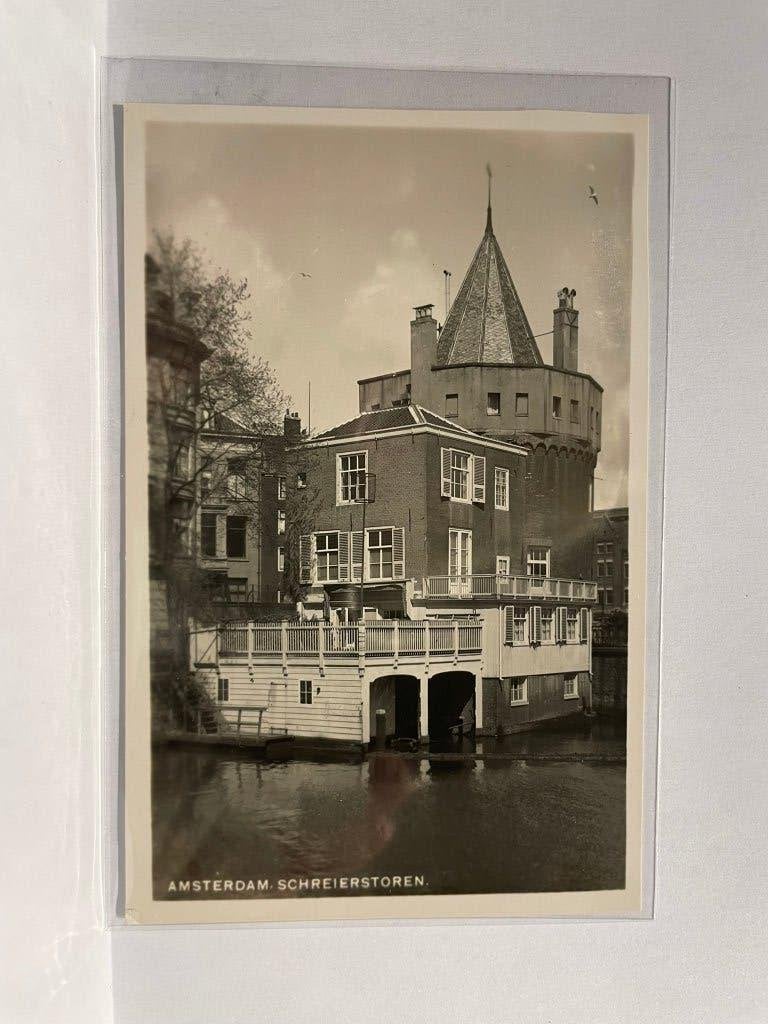 Amsterdam - Schreierstoren, Verzenden, 1940 tot 1960, Ongelopen, Noord-Holland