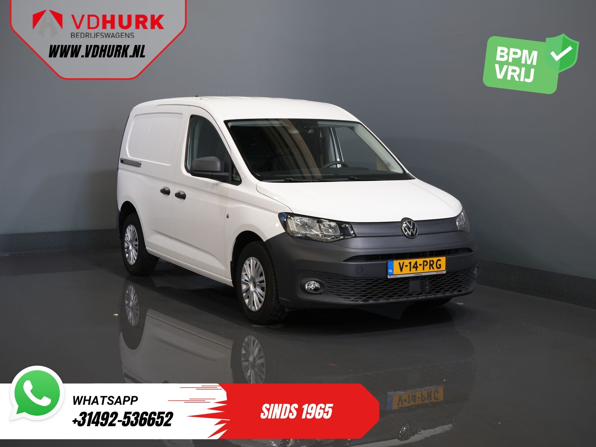 Volkswagen Caddy Cargo 2.0 TDI 100 pk Omvormer/ Sortimo/ Cru, Voorwielaandrijving, Gebruikt, 4 cilinders, Volkswagen