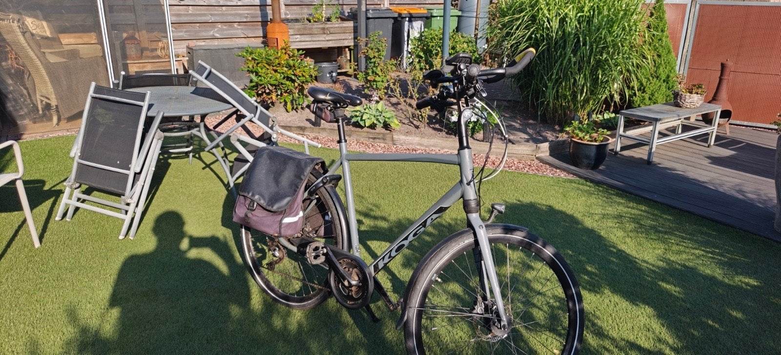 Herenfiets met schijfremmen en versnellingen, Fietsen en Brommers, Fietsen | Heren | Sportfietsen en Toerfietsen, Ophalen, 28 inch