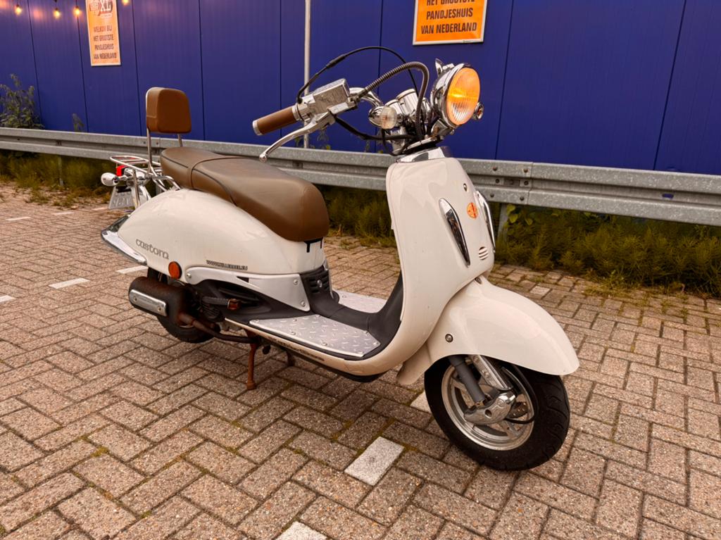 Killerbee Custom Retro Scooter, Fietsen en Brommers, Gebruikt, Killerbee, Info@killerbee.de, Benzine