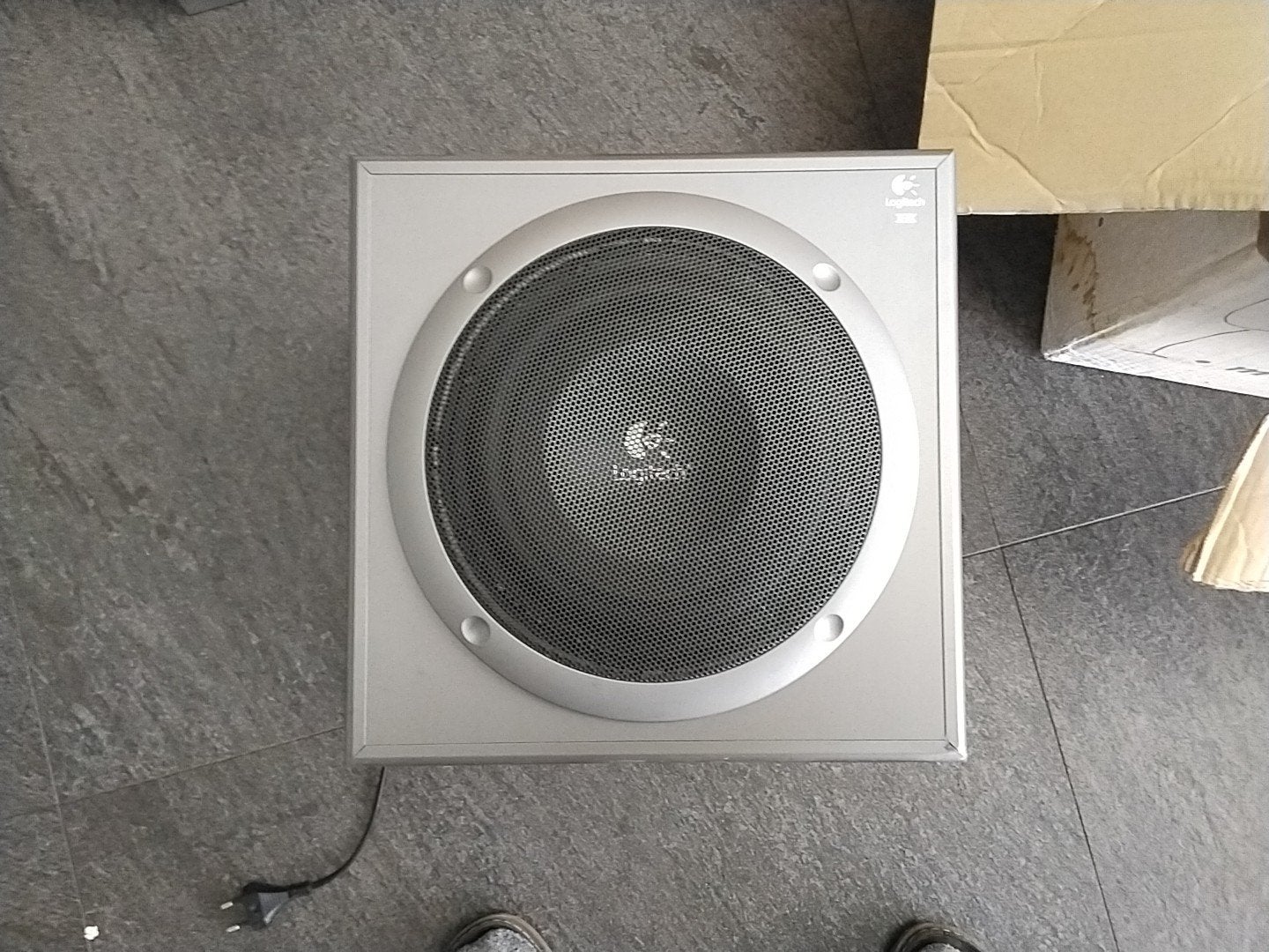 Logitech Subwoofer Z-680 - Krachtige Bass, Ophalen, Gebruikt, Subwoofer, Overige merken