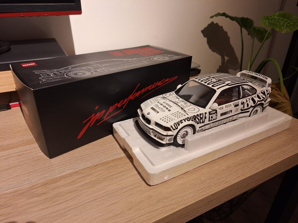 JP KREAMO E36 M3 1:18, Ophalen of Verzenden, Overige merken
