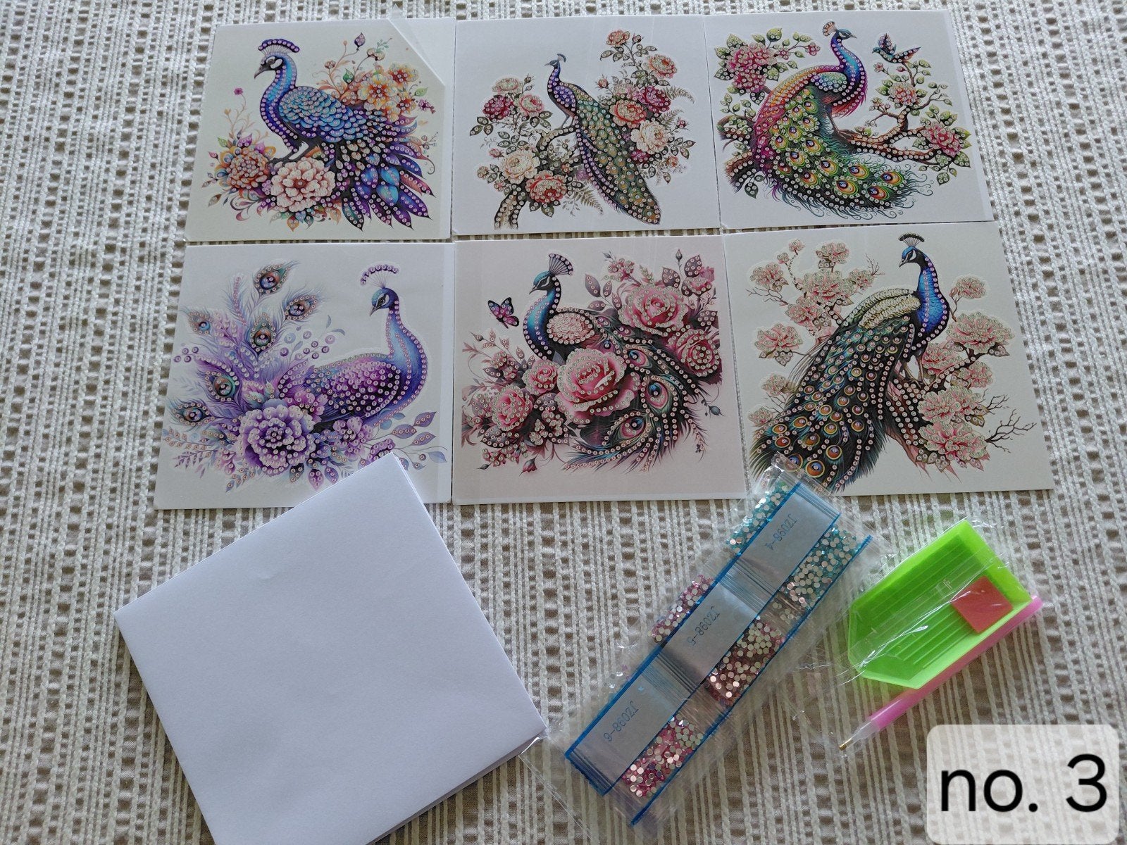 Diamond painting wenskaarten om zelf nog te maken, Hobby en Vrije tijd, Ophalen of Verzenden, Nieuw, Overige thema's, Overige typen