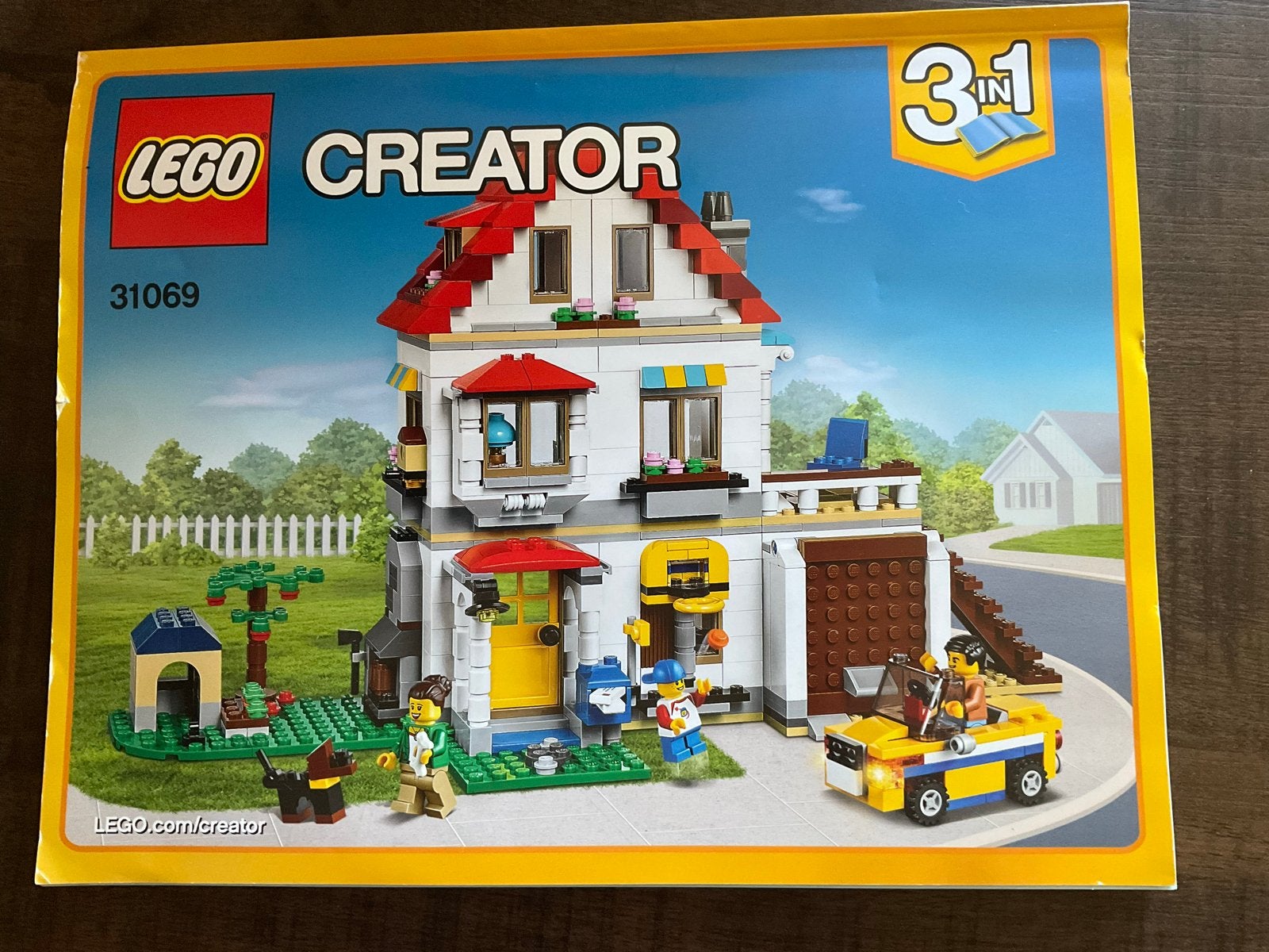 LEGO Creator 31069 Modulair Familiehuis - 3-in-1 set, Ophalen of Verzenden, Zo goed als nieuw, Overige merken