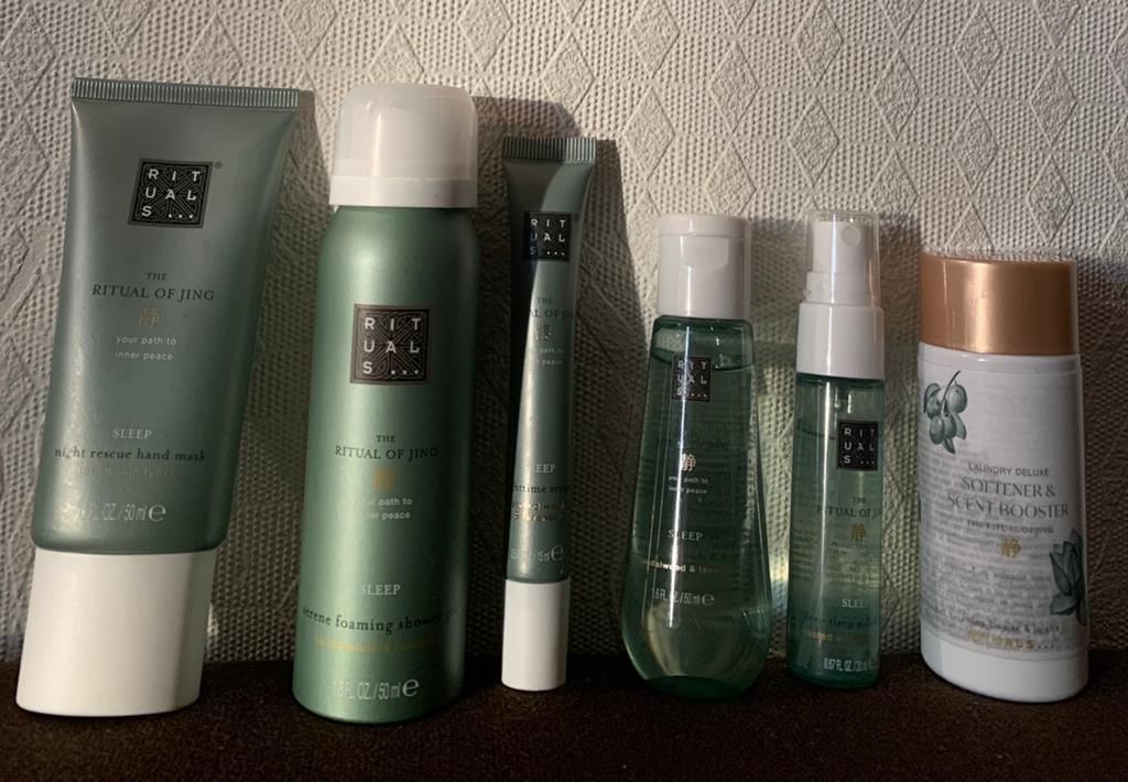 Rituals Jing Sleep cadeau set, Ophalen of Verzenden, Nieuw, Bodylotion, Crème of Olie