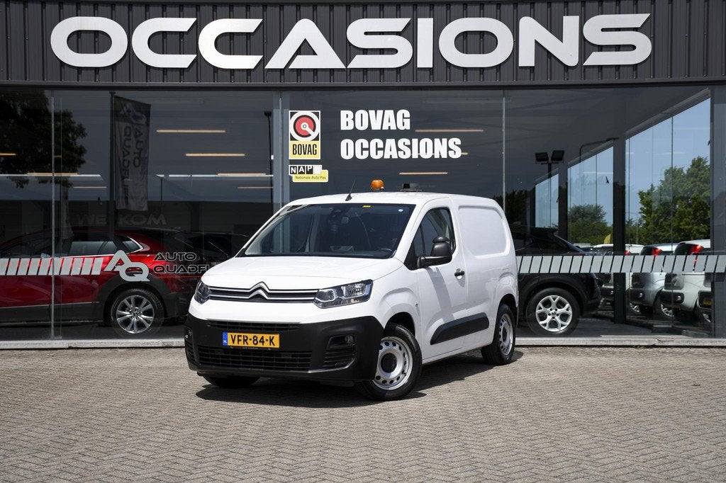Citroen Berlingo 1.5 BlueHDI Club 75KW/NAVI/PDC/WERK INRICHT, Auto's, Voorwielaandrijving, Stof, Gebruikt, Euro 6