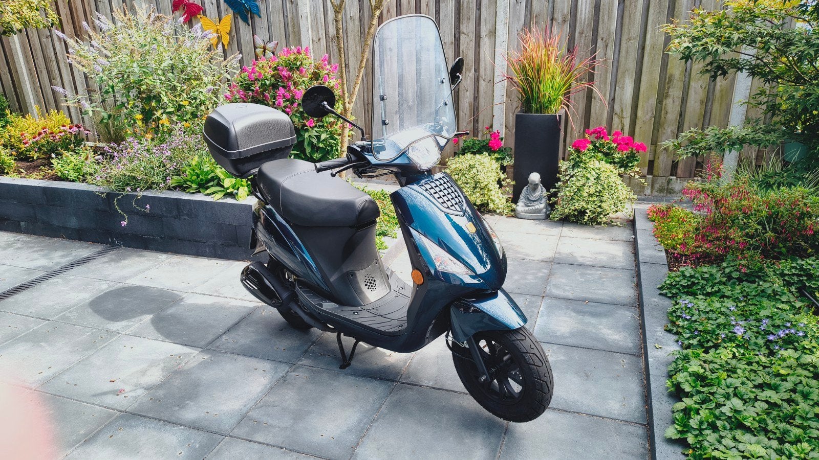 La Souris City Blue 2025 slechts 517 km.  ALS NIEUW!, Ophalen, Nieuw, La souris city, Benzine