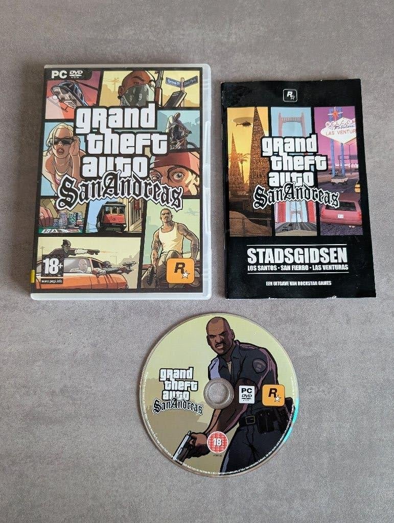 Grand theft auto san andreas PC, Avontuur en Actie, Vanaf 18 jaar, 1 speler, Ophalen of Verzenden