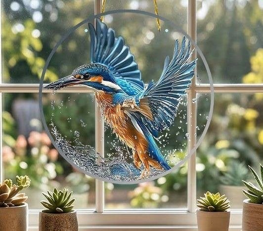 Raamhanger ijsvogel, Verzenden, Nieuw