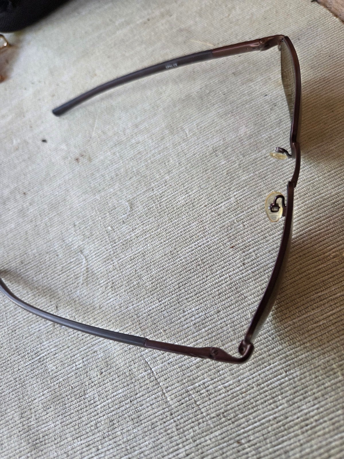 Montana Eyewear bril met etui, Overige merken, Gebruikt, Bruin, Ophalen of Verzenden