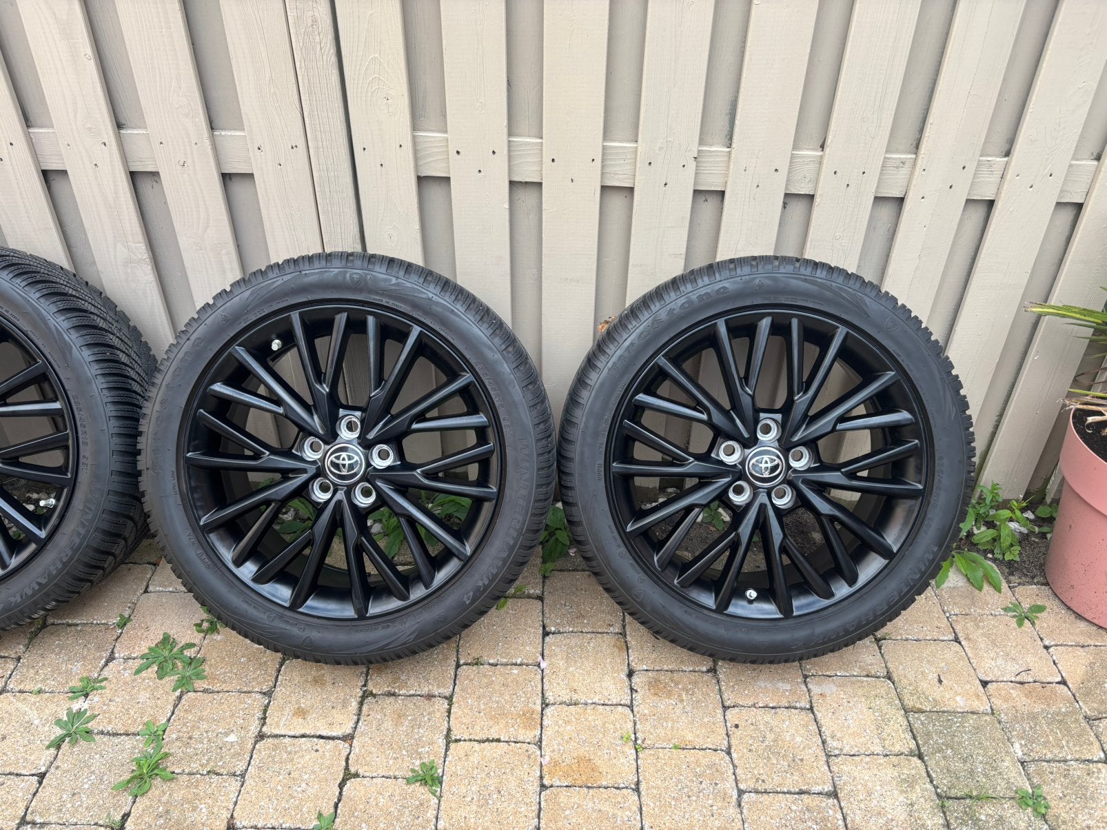 Originele 18inch Toyota CH-R DEMO velgen met Winterbanden, Ophalen, 18 inch, Banden en Velgen, Nieuw