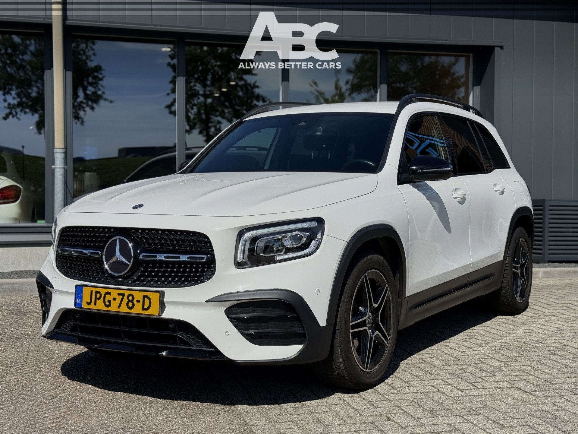 Mercedes-Benz GLB 200 Business Solution AMG (bj 2020), Dealer onderhouden, Automatische klimaatregeling, 4 cilinders, Wit