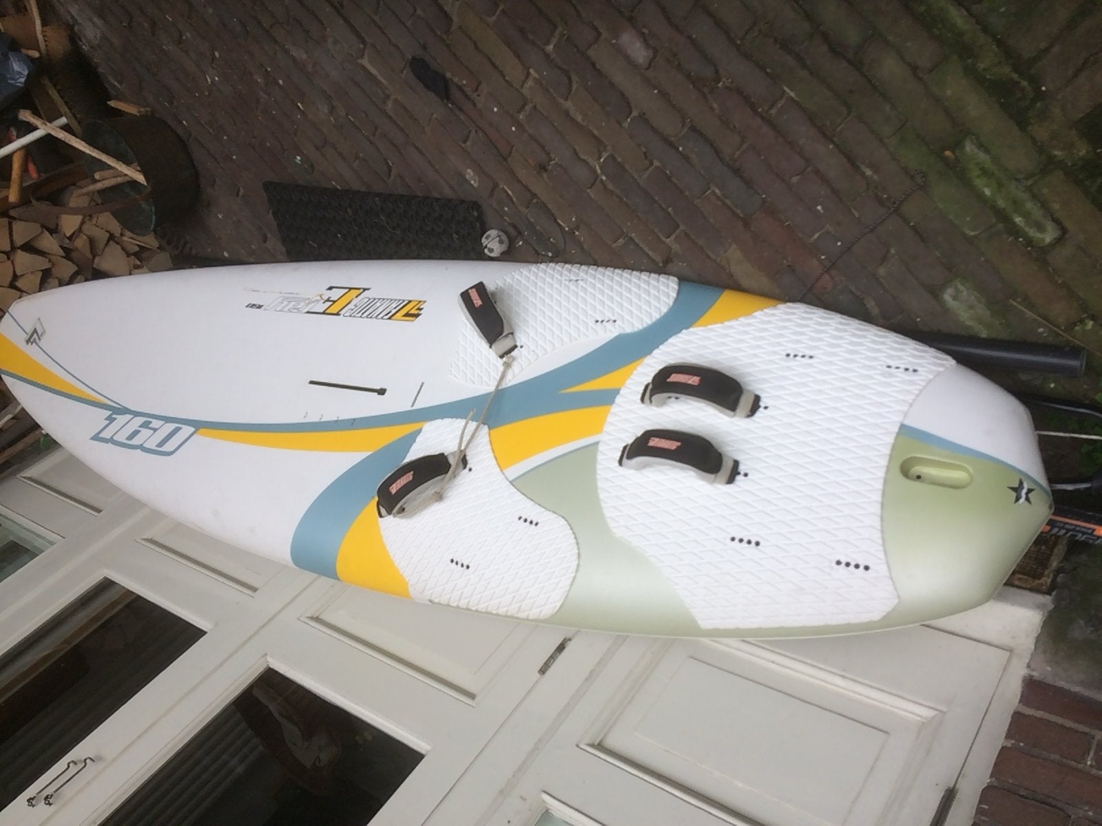Foto 3 van Complete windsurfset: Fanatic Eray 160 met North Sails