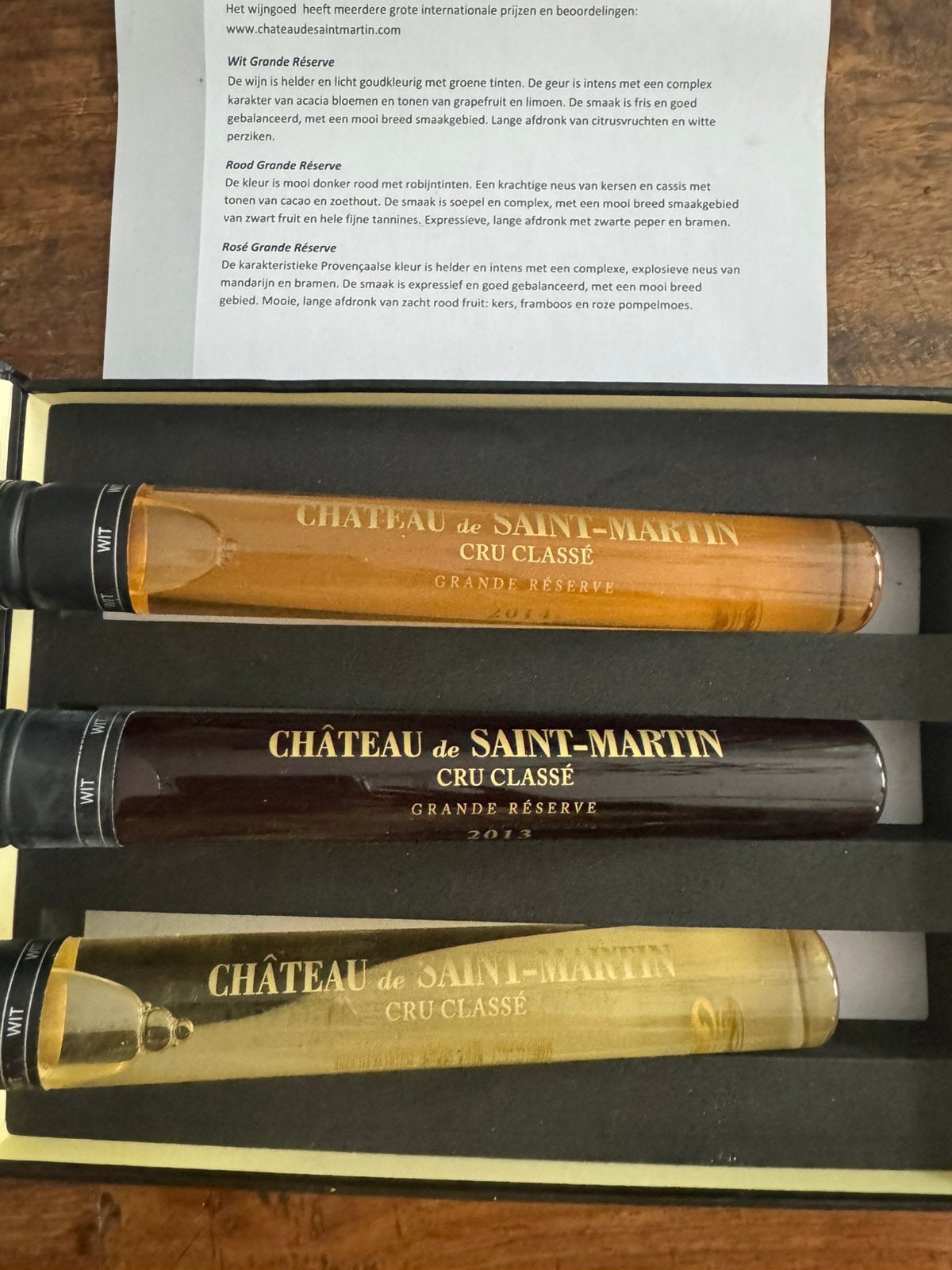 Château de Saint-Martin Cru Classé wit rood rosé winetubes