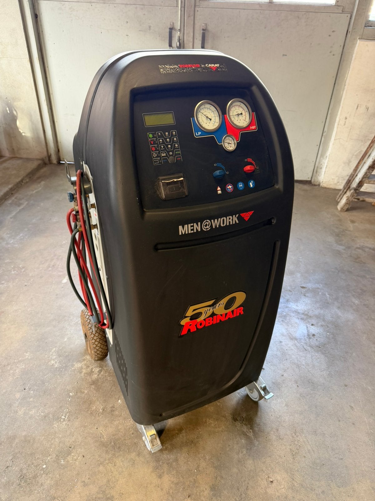Airco machine robinair R134A, Ophalen, Gebruikt