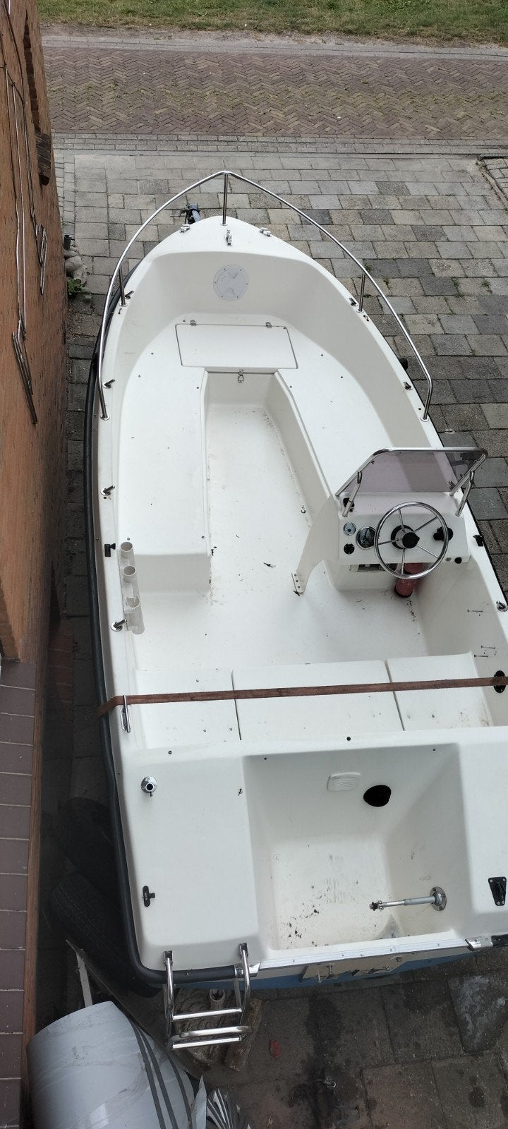 Topcraft consoleboot met trailer, Watersport en Boten, Ophalen of Verzenden, Gebruikt