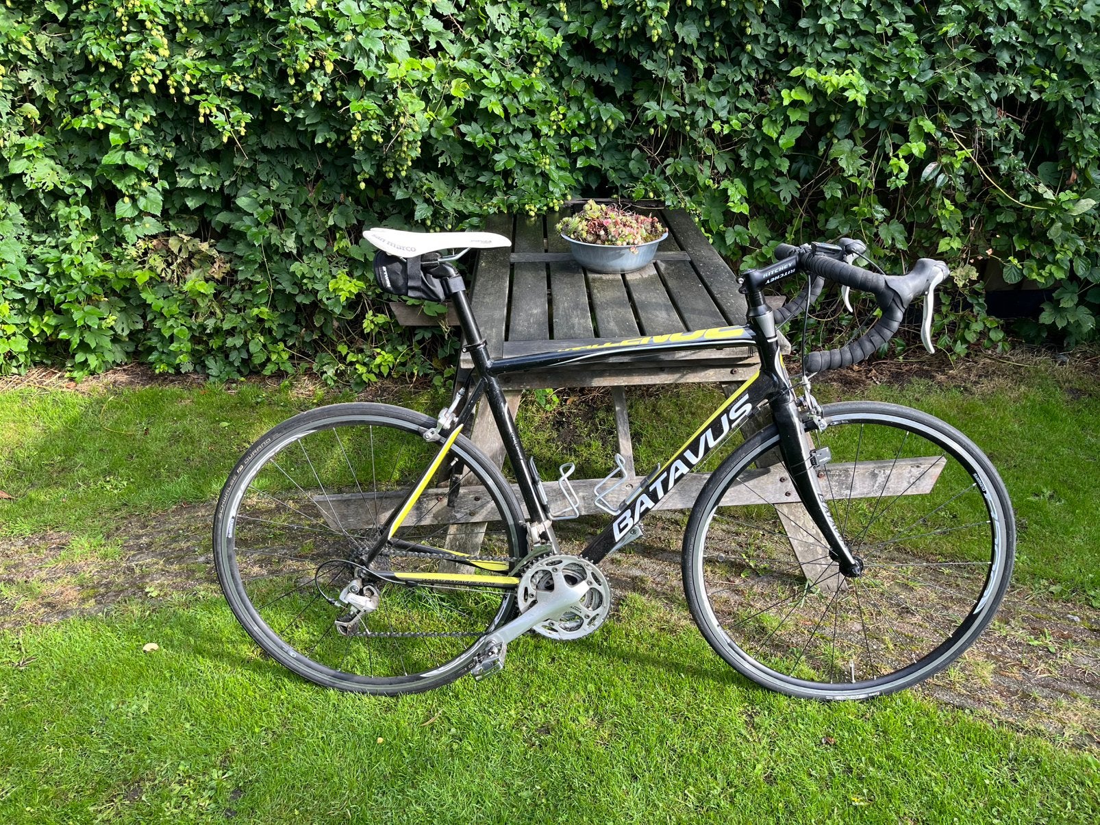 Baravus racefiets, Fietsen en Brommers, Ophalen, Zo goed als nieuw, Meer dan 20 versnellingen, Overige merken