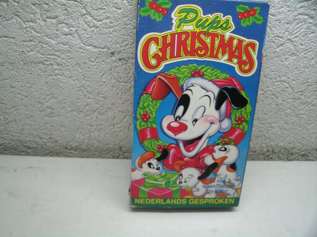 vhs 162a pups christmas ned gespr, Alle leeftijden, Ophalen of Verzenden, Gebruikt