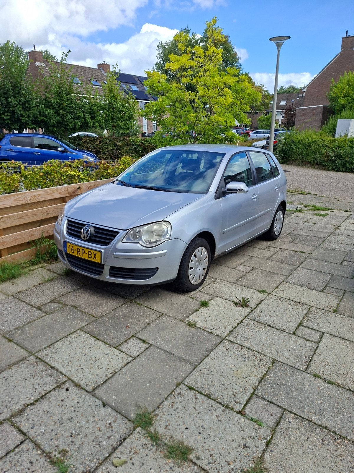 Volkswagen Polo 1.4 55KW 2005 Grijs, Auto's, Voorwielaandrijving, 15 km/l, 74 pk, Origineel Nederlands