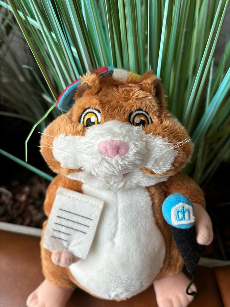 Hamster reporter ah met petje, Verzenden, Overige typen