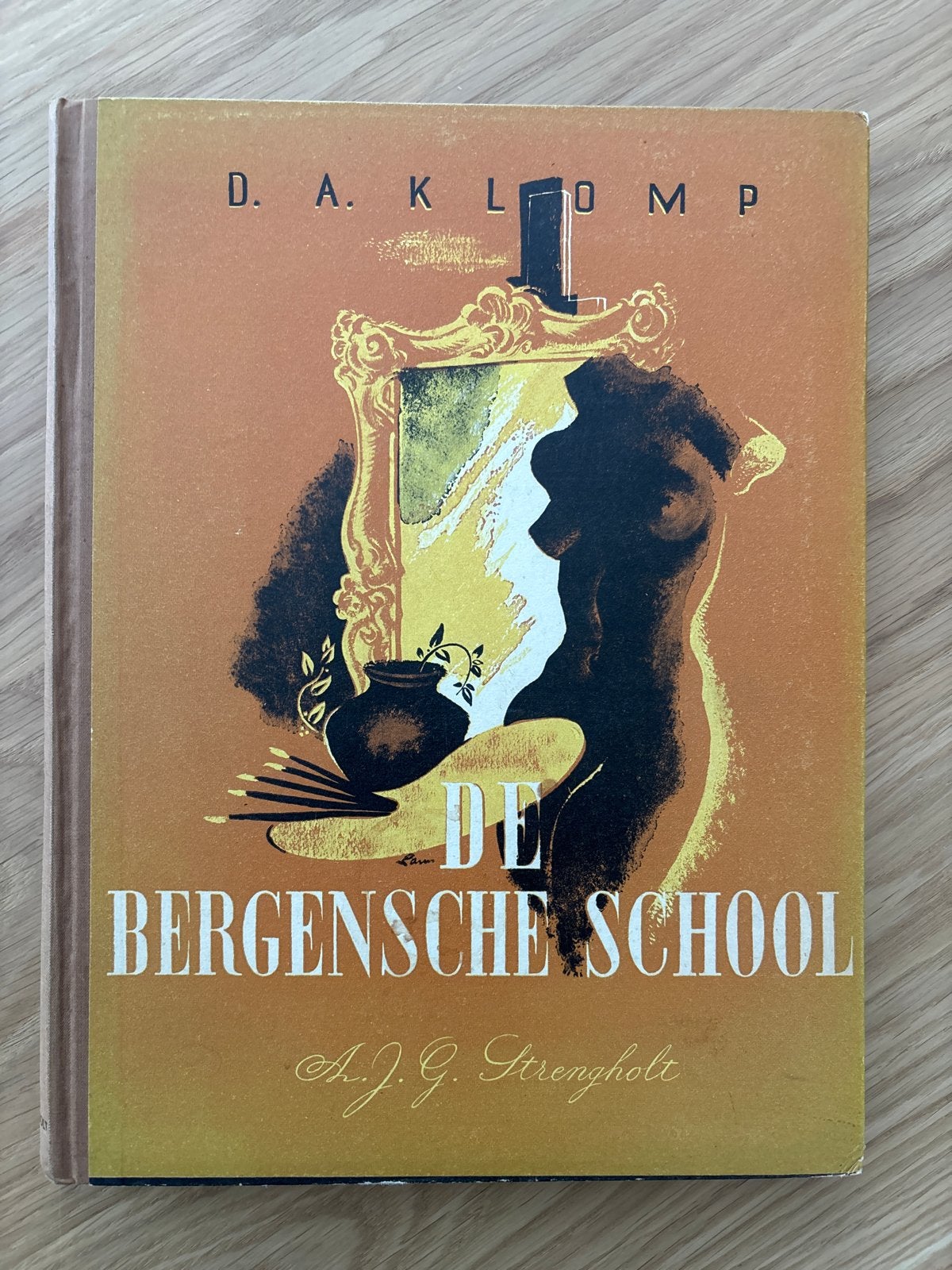 De Bergense School - D.A. Klomp, Ophalen of Verzenden, Gelezen, Schilder- en Tekenkunst
