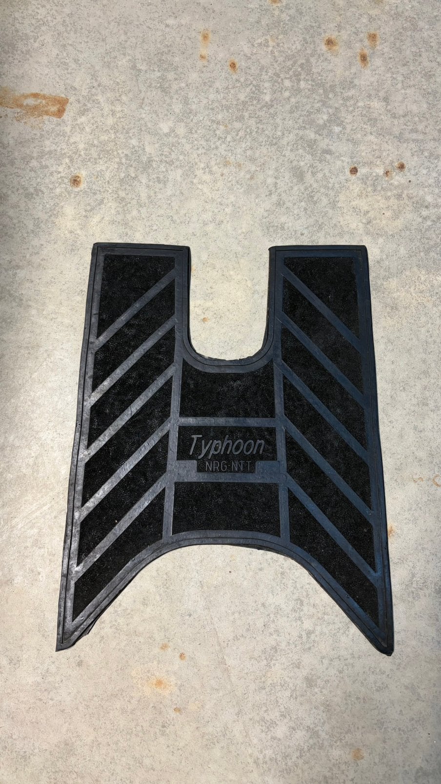 Piaggio Typhoon NRG NTT rubber treeplank matje, Ophalen of Verzenden