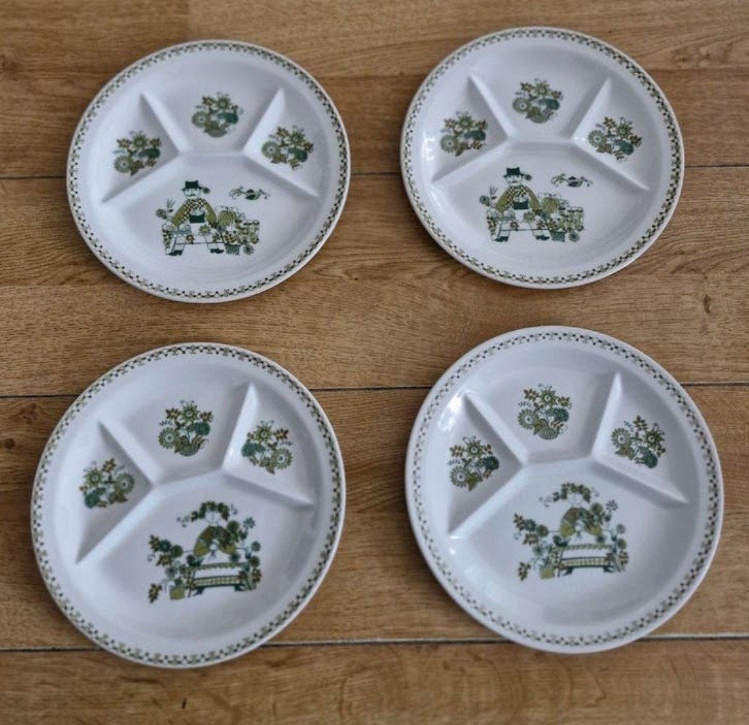 Vier Fondueborden Turi Design Market, Ophalen of Verzenden, Zo goed als nieuw, Glas, Overige stijlen