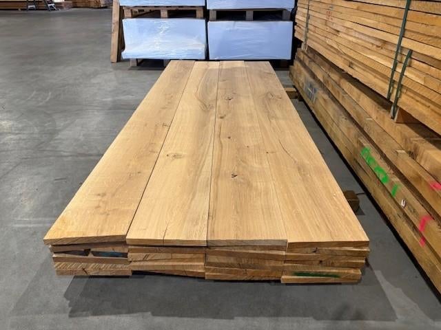 Eiken balken en planken geschaafd | KD gedroogd, Ophalen, Nieuw, 250 cm of meer, Planken