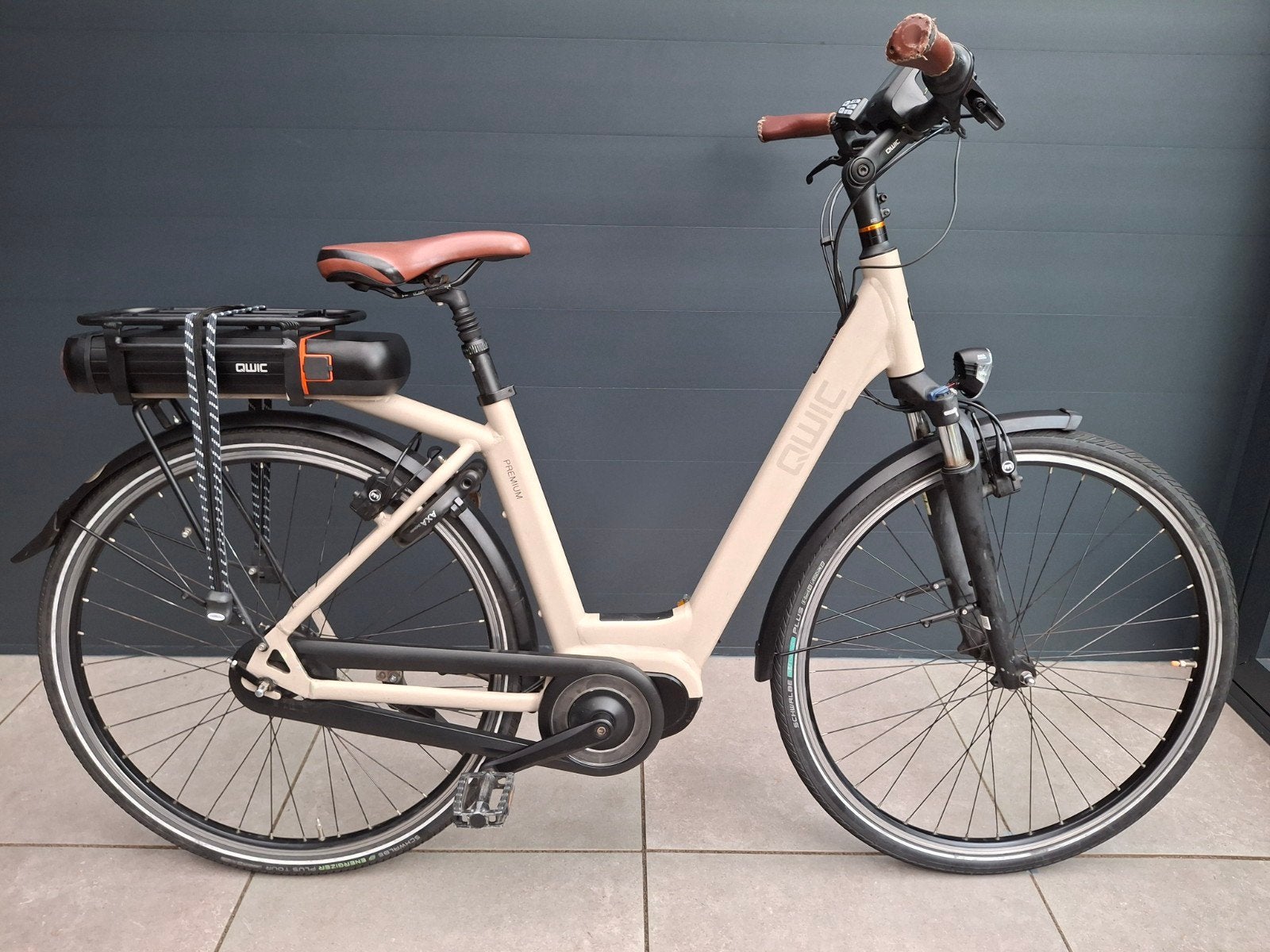 QWIC Premium MN7 |Bafang Middenmotor|Range 100+ km|625W accu, Ophalen, Qwic, Gebruikt, 47 tot 51 cm