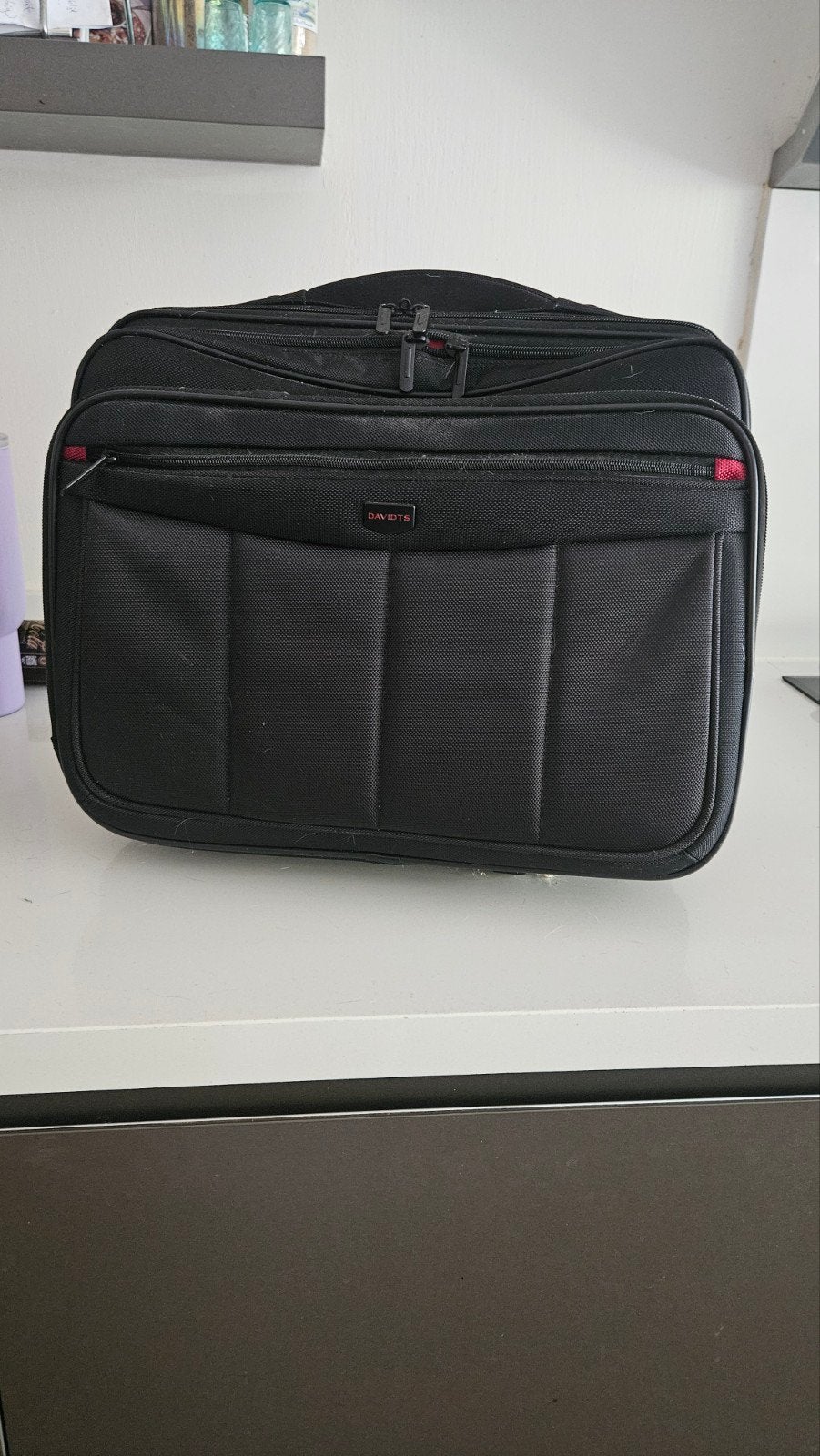 Business trolley koffer zwart, Ophalen of Verzenden, Zo goed als nieuw, Zwart, 30 cm of meer