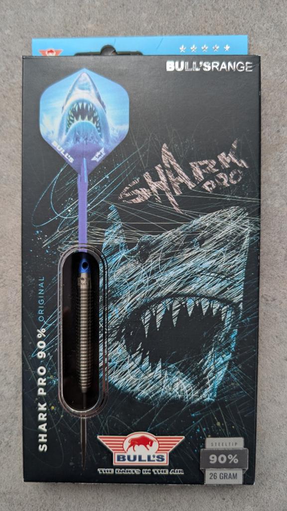 NIEUWE Bulls Shark Pro Original Darts 26 Gram (Barneveld), Sport en Fitness, Darts, Ophalen of Verzenden, Nieuw, Pijlen