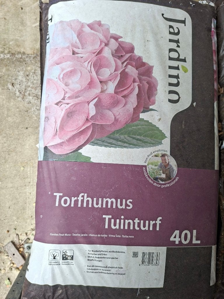 Partij Tuinturf, Ophalen, Tuinaarde