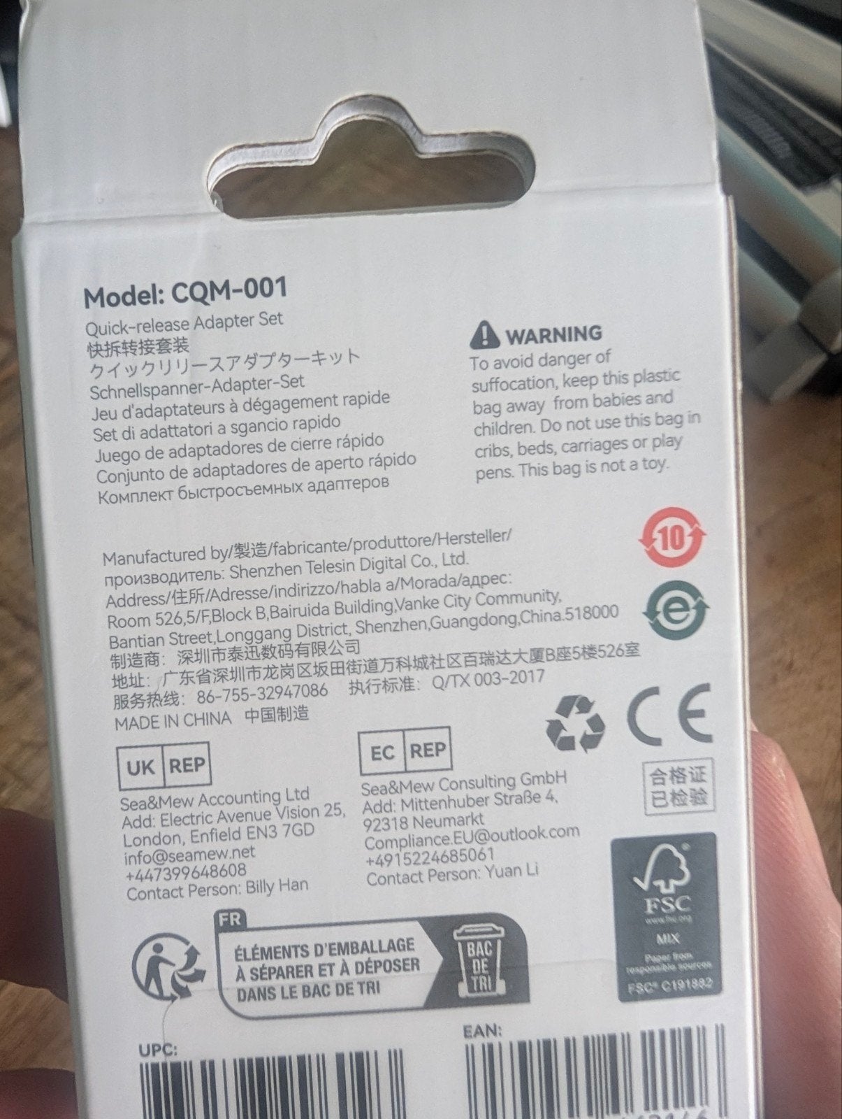 Nieuwe telesin Magnetische Quick Release Adapter Set, Ophalen of Verzenden