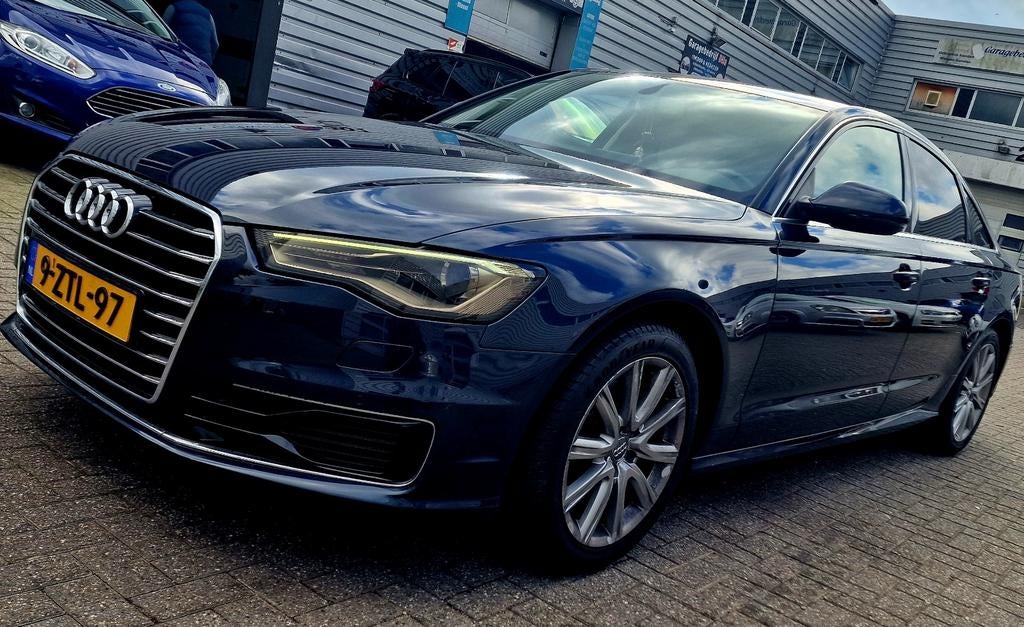 Audi A6 1.8 TFSI Ultra Premium 2015 | NAP | CarPlay/Android, Auto's, Blauw, Bi-Xenon koplampen, Particulier, Sedan