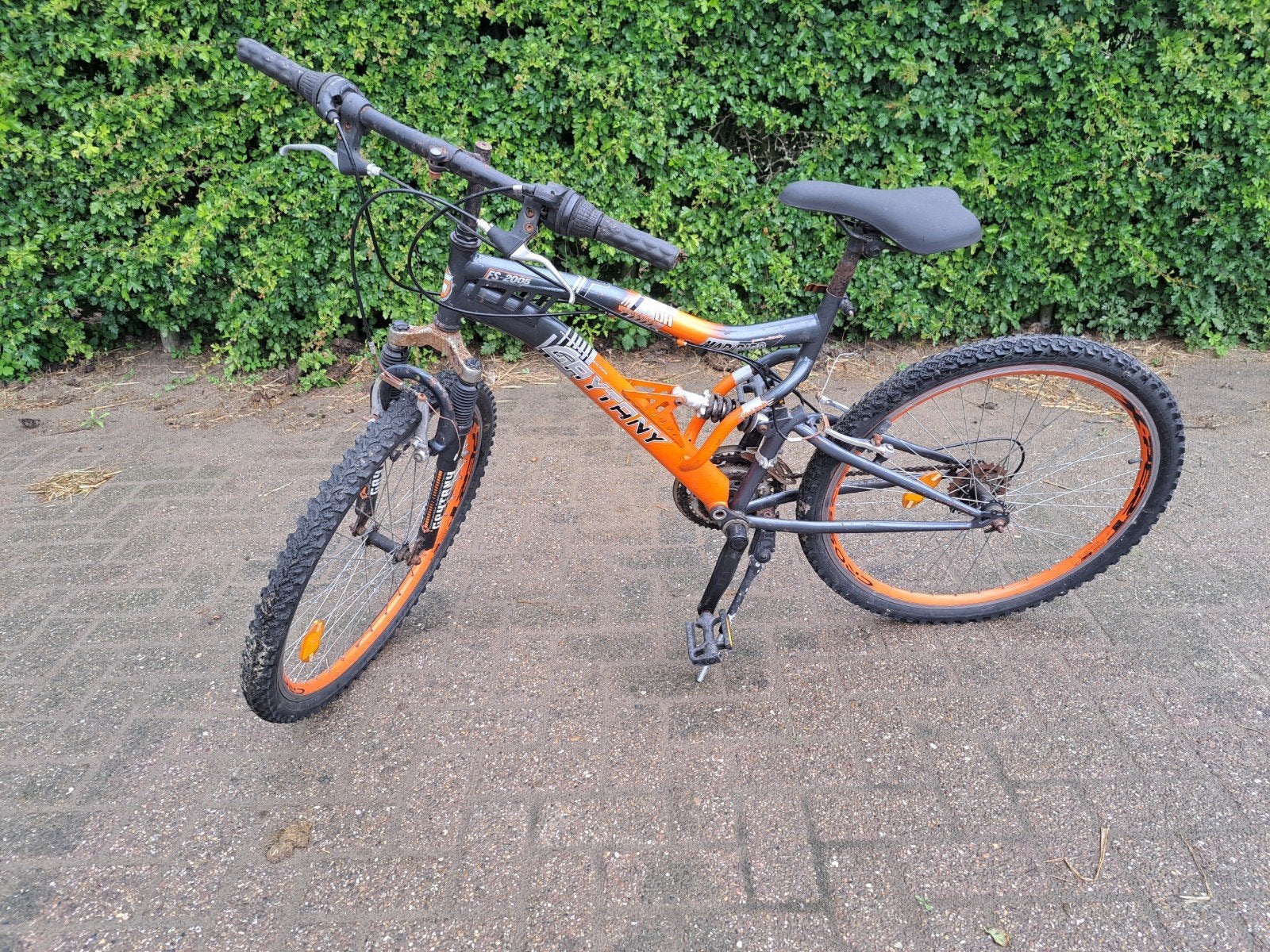 26 inch fiets, Fietsen en Brommers, Fietsen | Crossfietsen en BMX, Ophalen, Gebruikt, Staal, 24 inch of meer