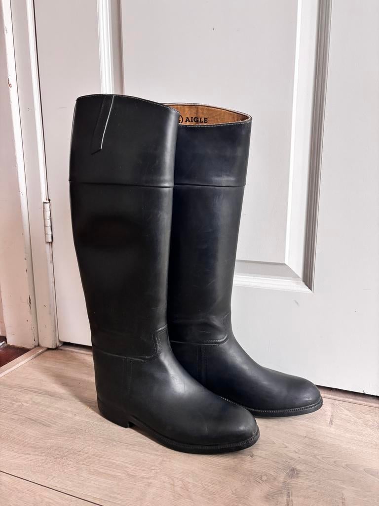 Aigle paardrijlaarzen maat M (39), Gebruikt, Dressuur, Ophalen of Verzenden, Dames