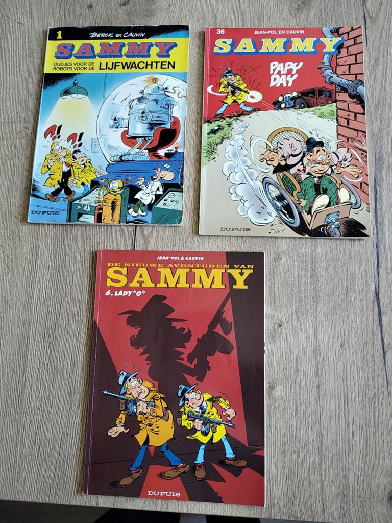 Sammy stripboeken - Complete serie of reeks, Complete serie of reeks, Ophalen of Verzenden, Gelezen, Berck en Cauvin