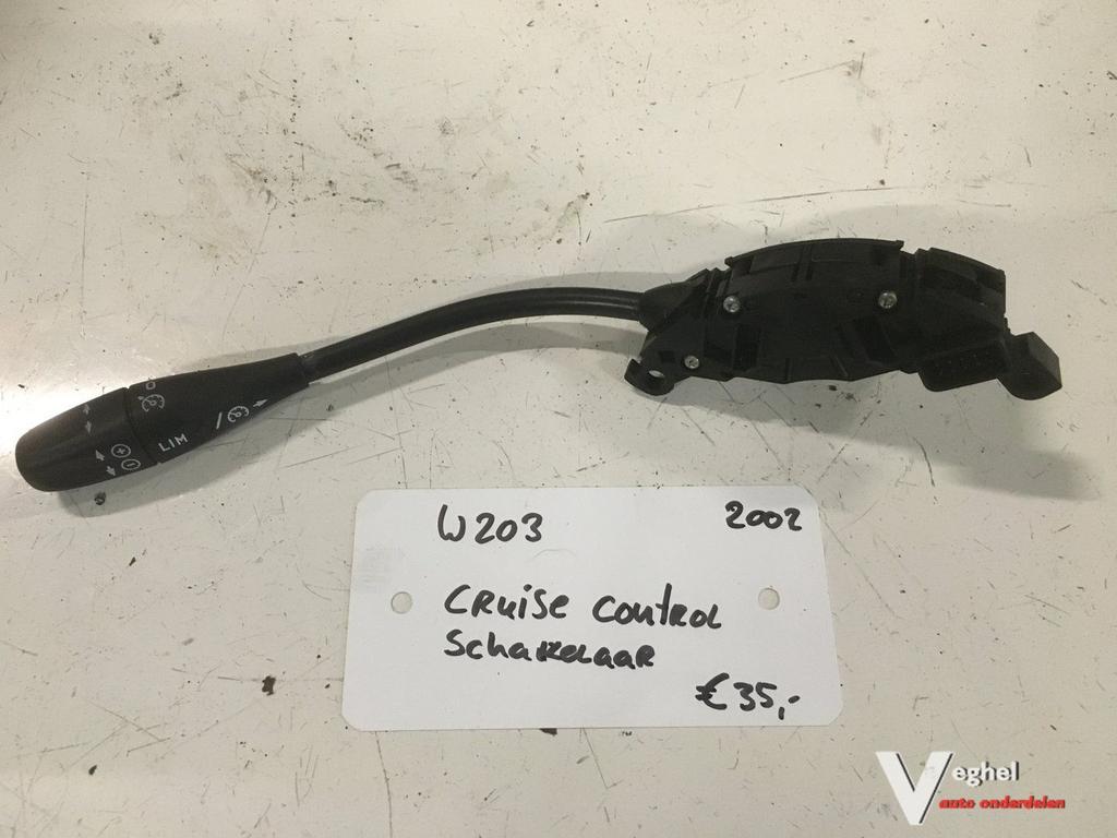 Mercedes W203 2002 Cruise control bediening