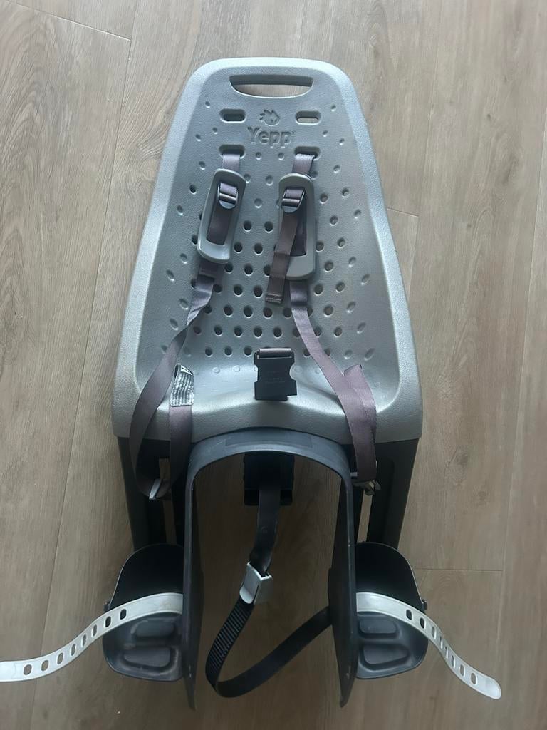 Yepp achterzitje grijs, Fietsen en Brommers, Ophalen, Gebruikt, Achterzitje