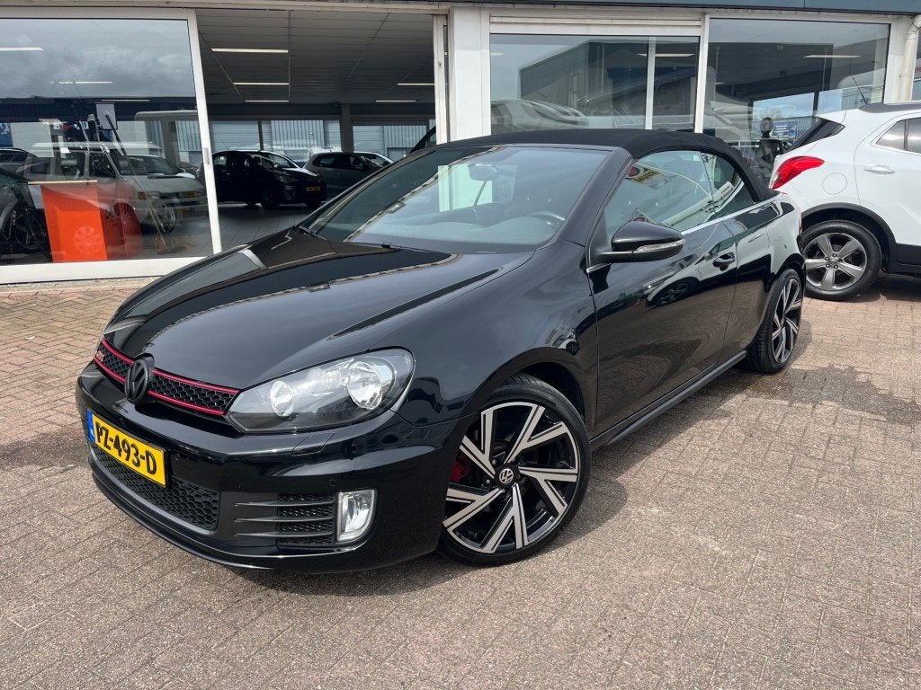 Volkswagen GOLF 2.0 GTI Edition Cabriolet Clima Cruise, Auto's, Euro 5, Gebruikt, 4 cilinders, 4 stoelen
