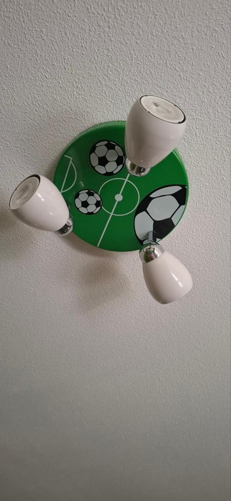 Voetballamp voetbal lamp plafondlamp kinderkamer, Ophalen of Verzenden, Zo goed als nieuw, Merk