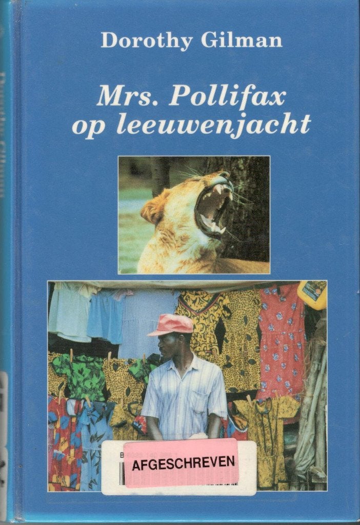 Dorothy Gilman - Mrs. Pollifax op leeuwenjacht GROTE LETTER., Ophalen of Verzenden, Gelezen