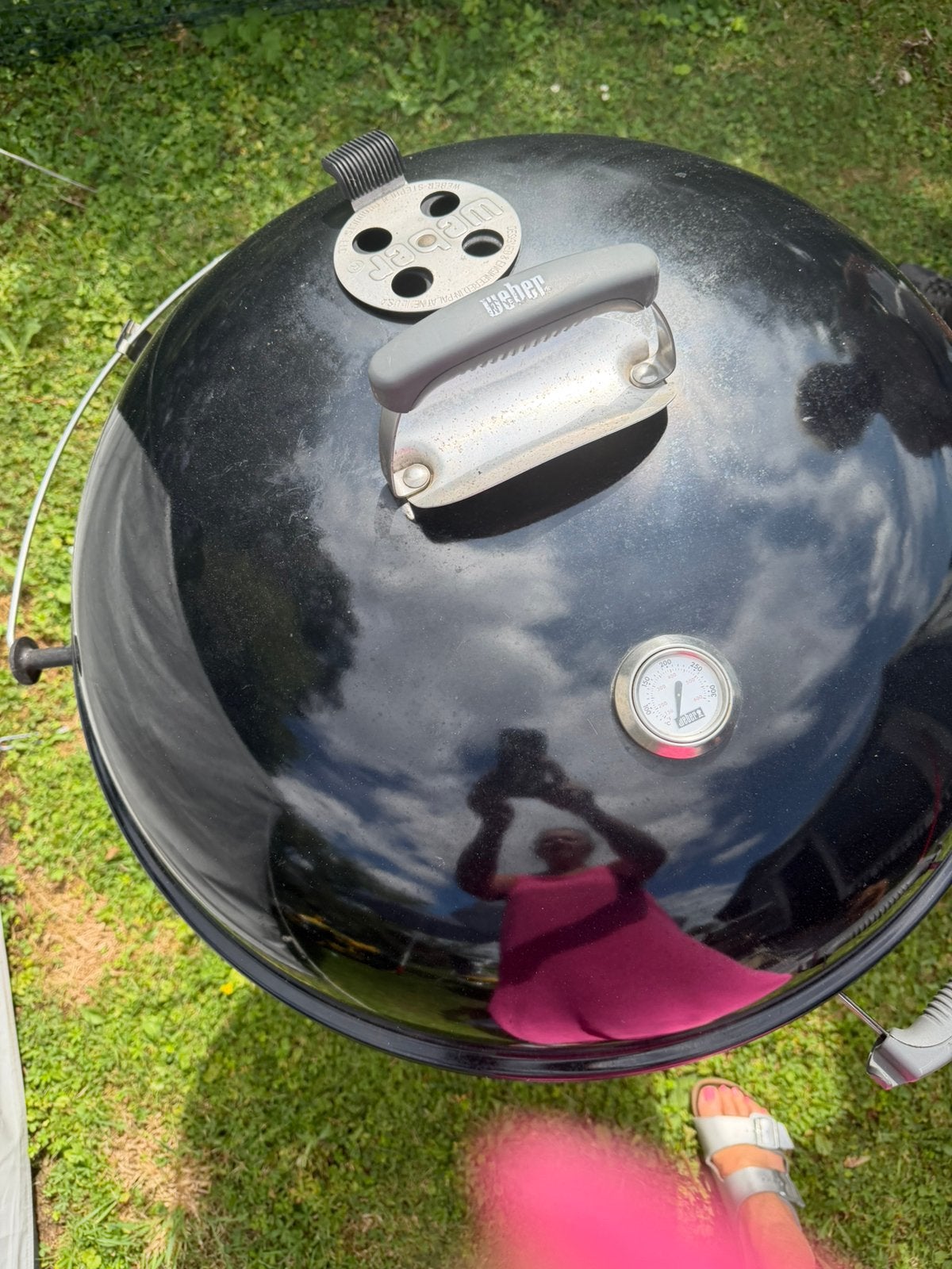 Weber houtskool BBQ, Ophalen, Zo goed als nieuw, Weber