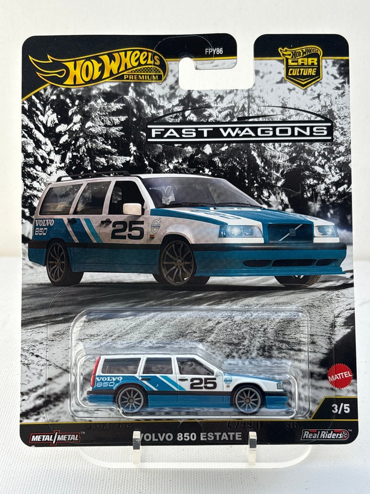 Hot Wheels Premium Volvo 850 Estate Fast Wagons
